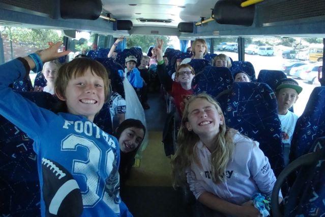 Rivergold 5th grade field trip - Photo Courtesy Cindy Simons