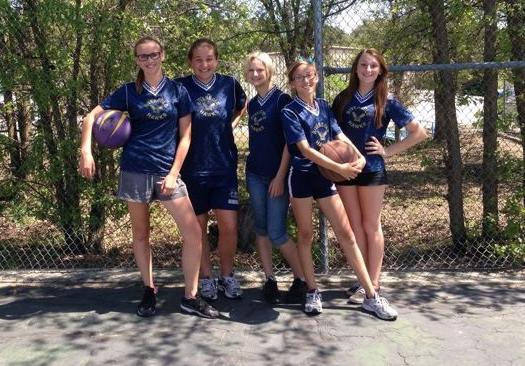 Rivergold Girls A Basketball Team - photo courtesy Cindy Simons