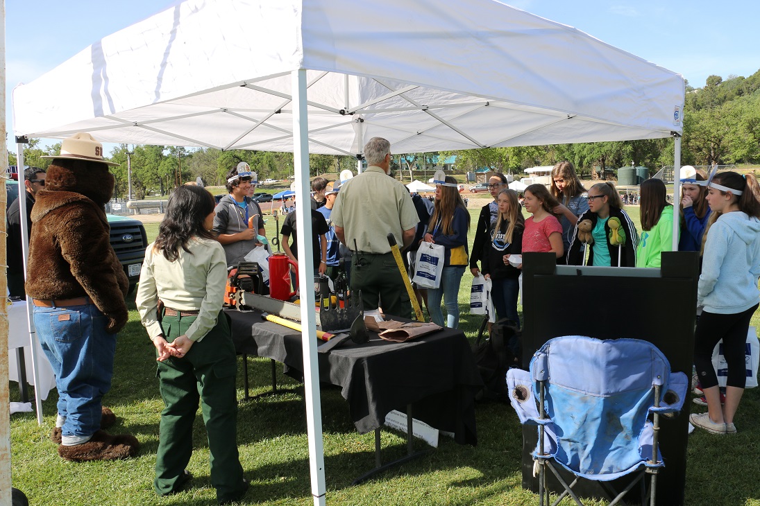 Forest Service demonstrates tools of the trade