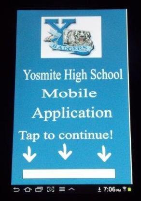 Yosemite HS Mobile Application