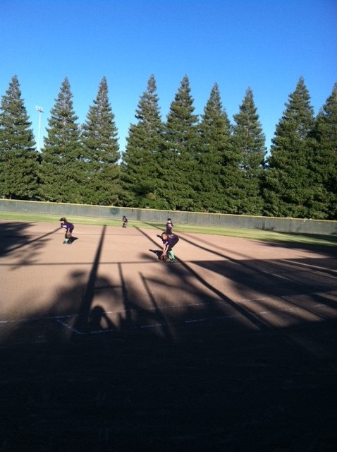 YGSL Krusherz Madison Morris and Rileigh Azavedo- 1st Base and Pitcher - Photo Courtesy YGSL