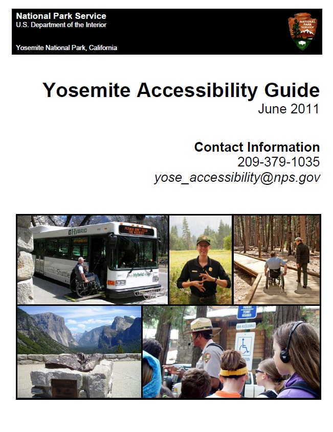 Yosemite Accessibility Guide