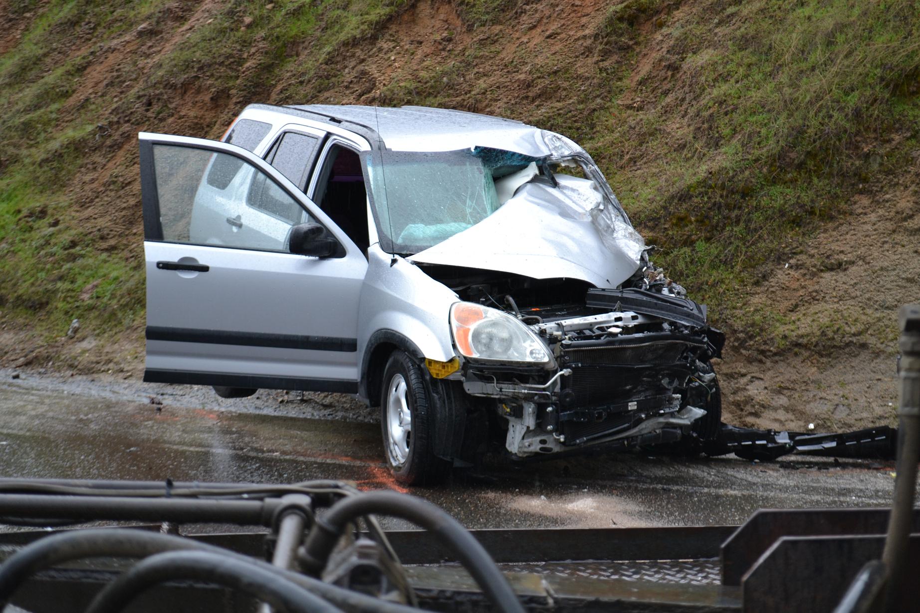 Honda SUV at fatal accident 3-7-13