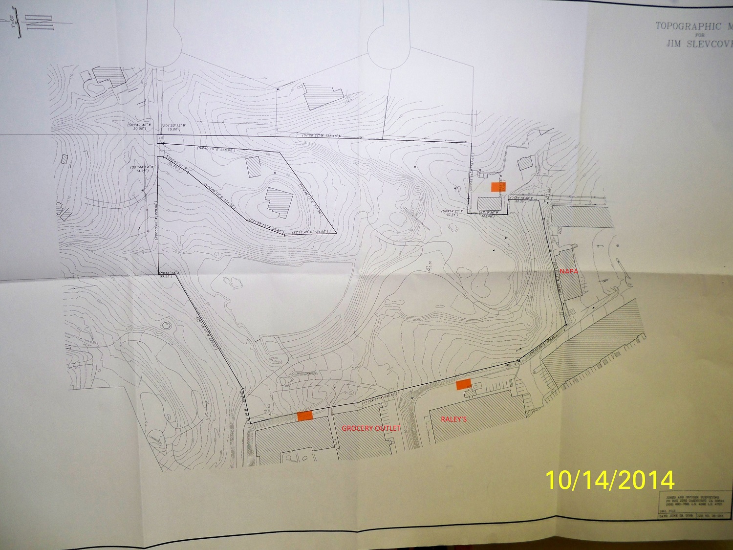 Cemetery expansion map