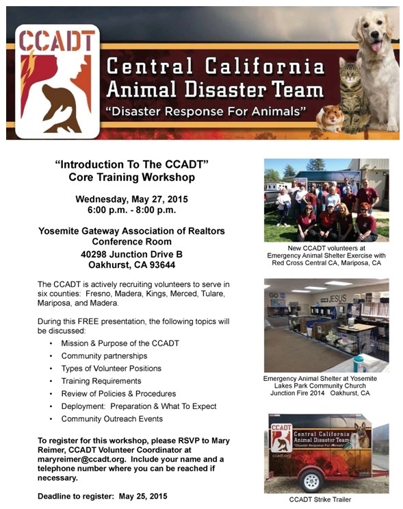 CCADT Workshop 5-27-15