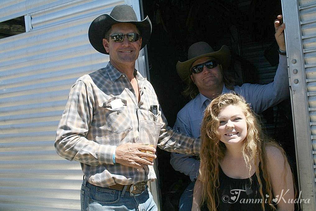 Rodeo - Delaney Kudra and Rick Moffatt - photo by Tammi Kudra 2015