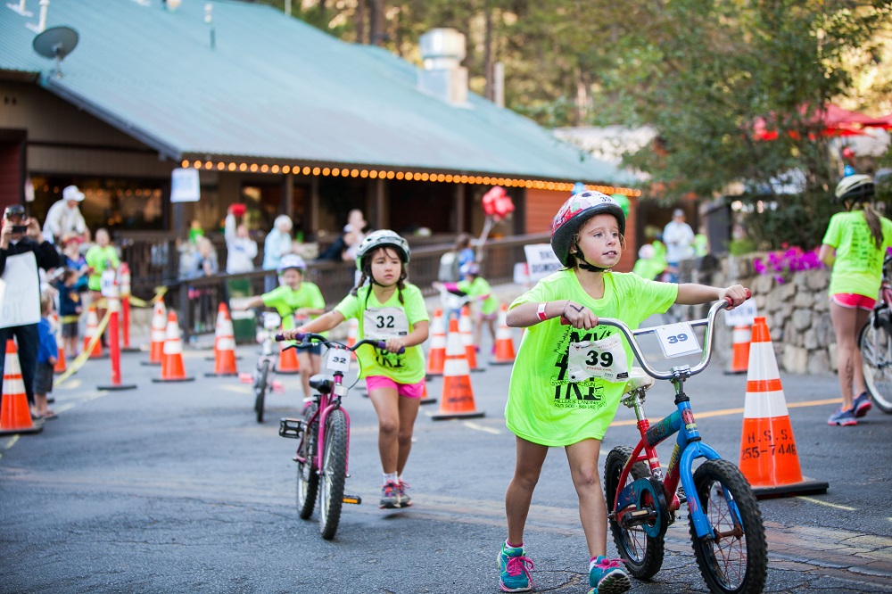 My Tri photo 3 by Annie Starkey 2014 - Kids walk with bikes