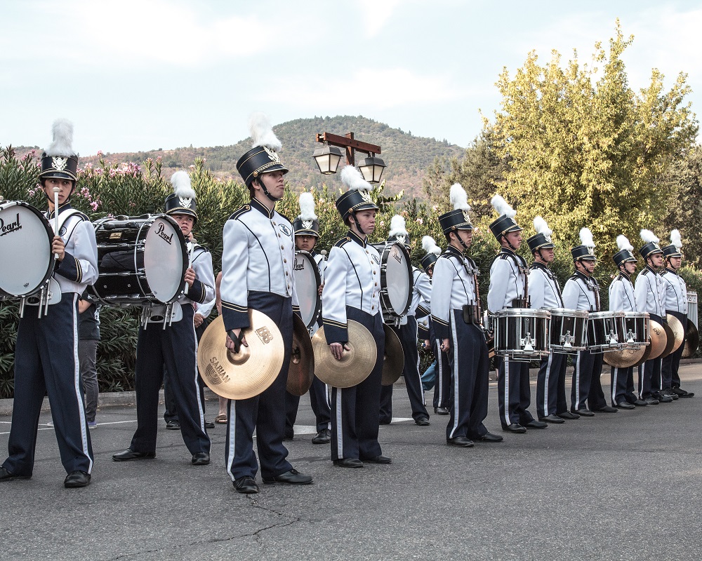 Yosemite High School Advanced Percussion Ensemble - 2013 Patriot Day - Photo by Virginia Lazar