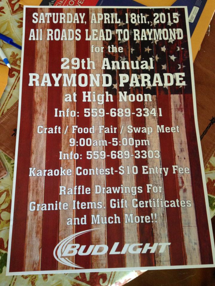 Annual Raymond Parade This Saturday Sierra News Online