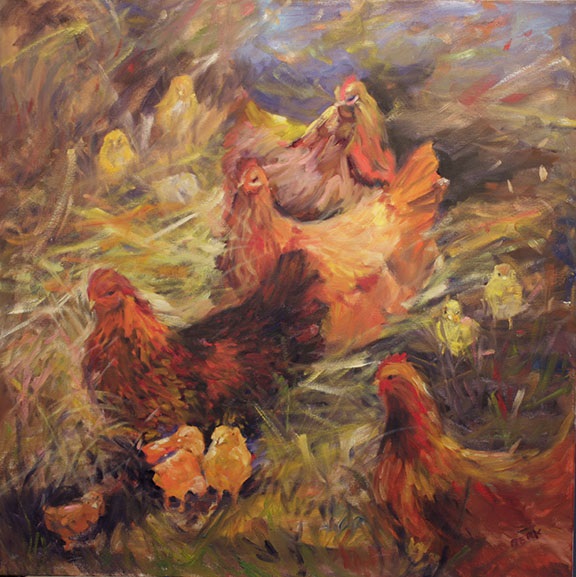 Chicks and Chickens by Betty Berk