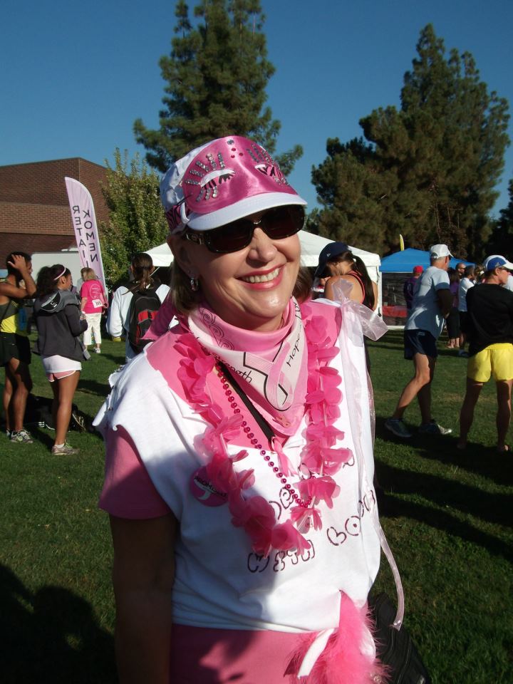 Cris DeHart at Komen Race for the Cure 2012 - photo courtesy of Tina Wynne