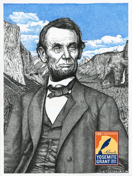 Lincoln Poster for Grant Celebration