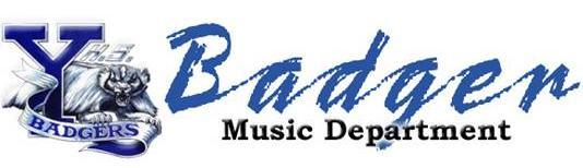 Badger Music Department logo