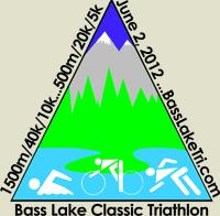 Bass Lake Triathlon Logo