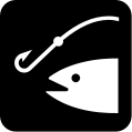 Fishing Logo - NPS employee - Public Domain - 2013